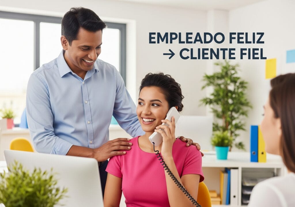 Artículo El cliente no es lo primero, el empleado sí: Cómo un equipo feliz y empoderado crea clientes leales
