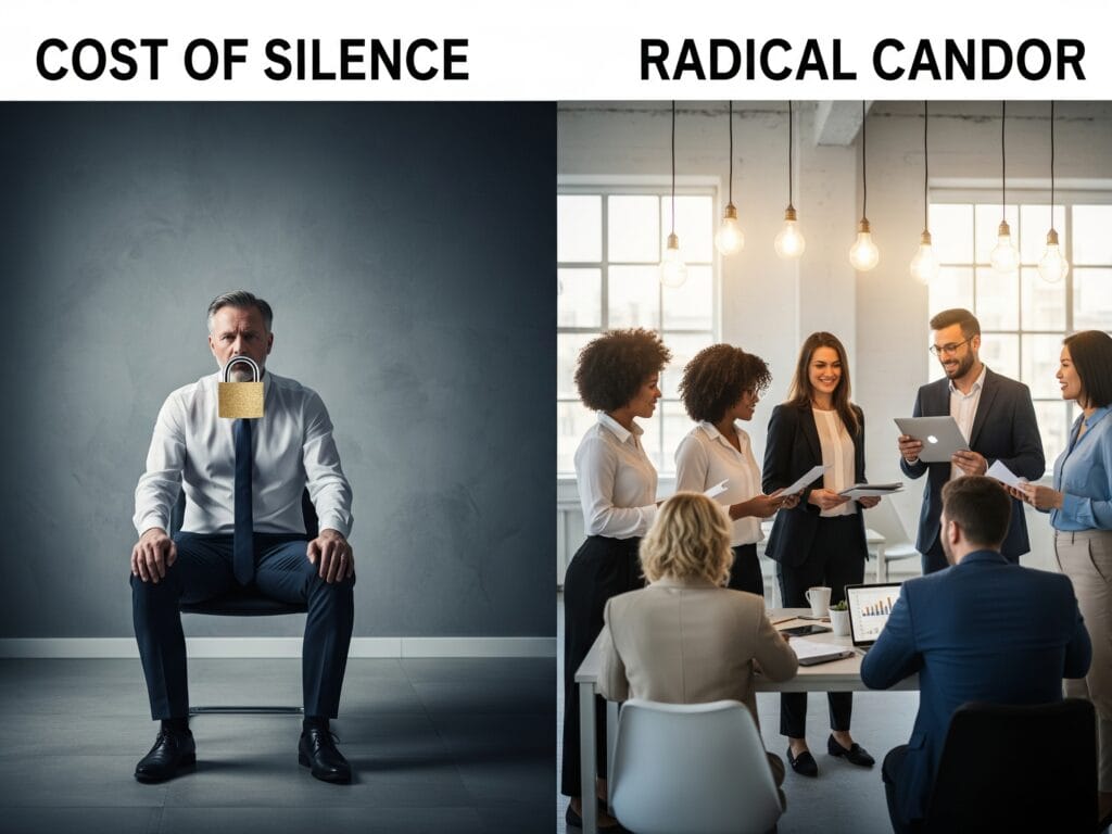 El Costo del Silencio: Cómo fomentar una cultura de feedback radicalmente honesto (y constructivo)